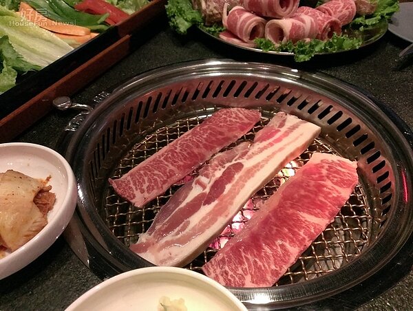 台北東區新開幕的清潭洞韓式燒烤。