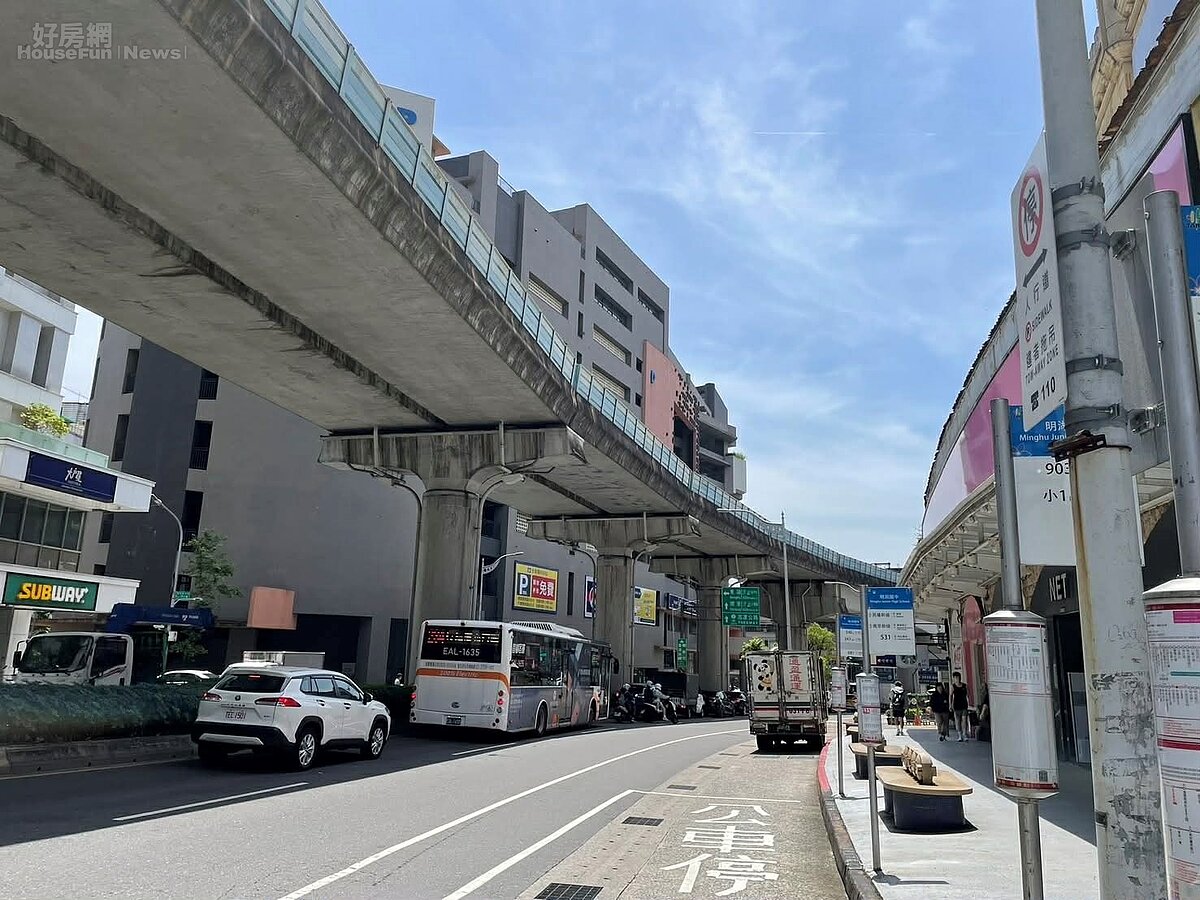 台北市內湖區街景。圖／好房網News記者李彥穎