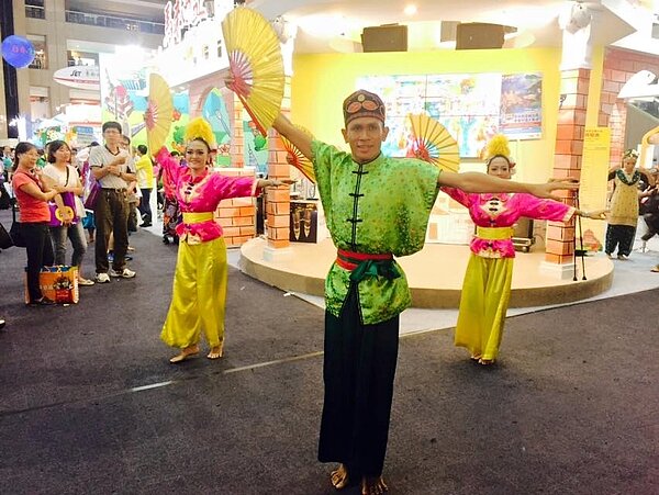 毛揆期待台北旅展能與政府刺激經濟方案相互配合。（翻攝自ITF 台北國際旅展Facebook粉絲頁）