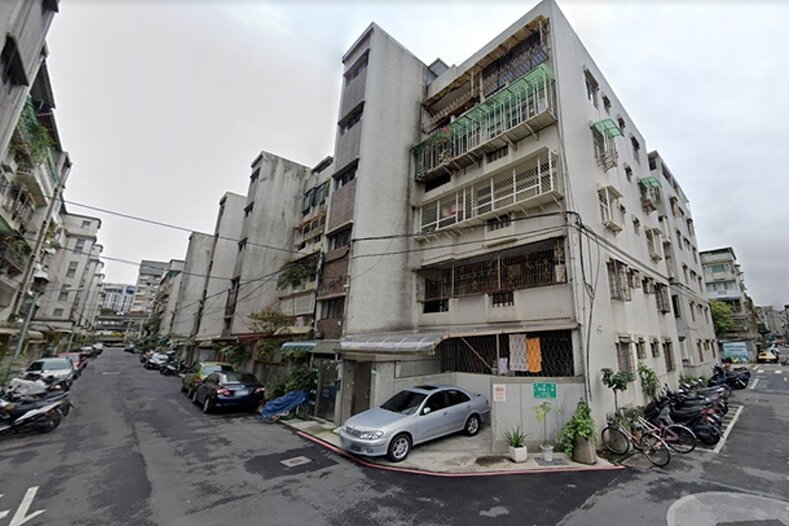 大直藏璽案範圍完整，計有139戶，基地面積約1324坪。圖／北市住都中心提供