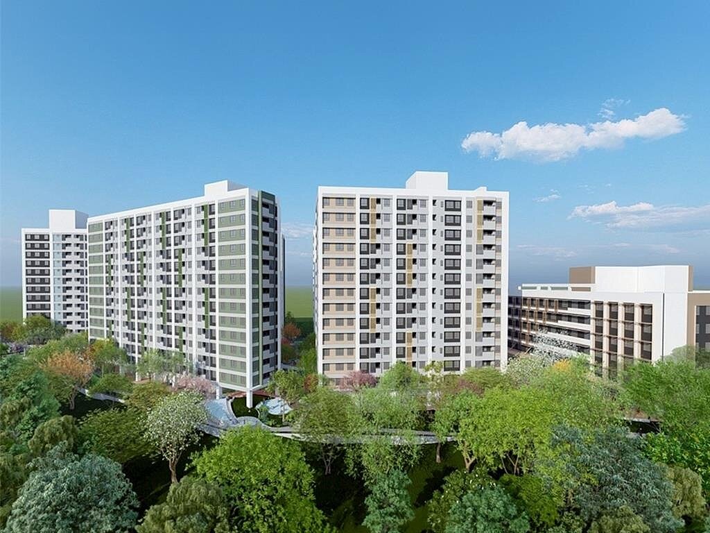 全國首座社宅結合長照大樓，桃園八德「白鷺安居」933戶動土。圖／國家住都中心提供