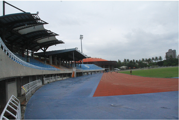 全中運主場館，明年3月完工。