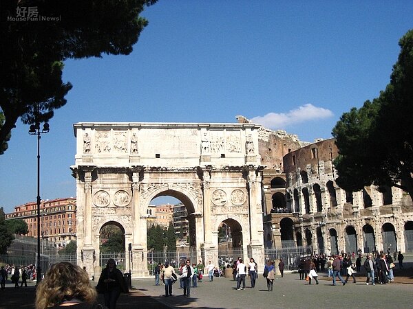 義大利旅遊情境圖(好房網News記者 王永貞/攝影)