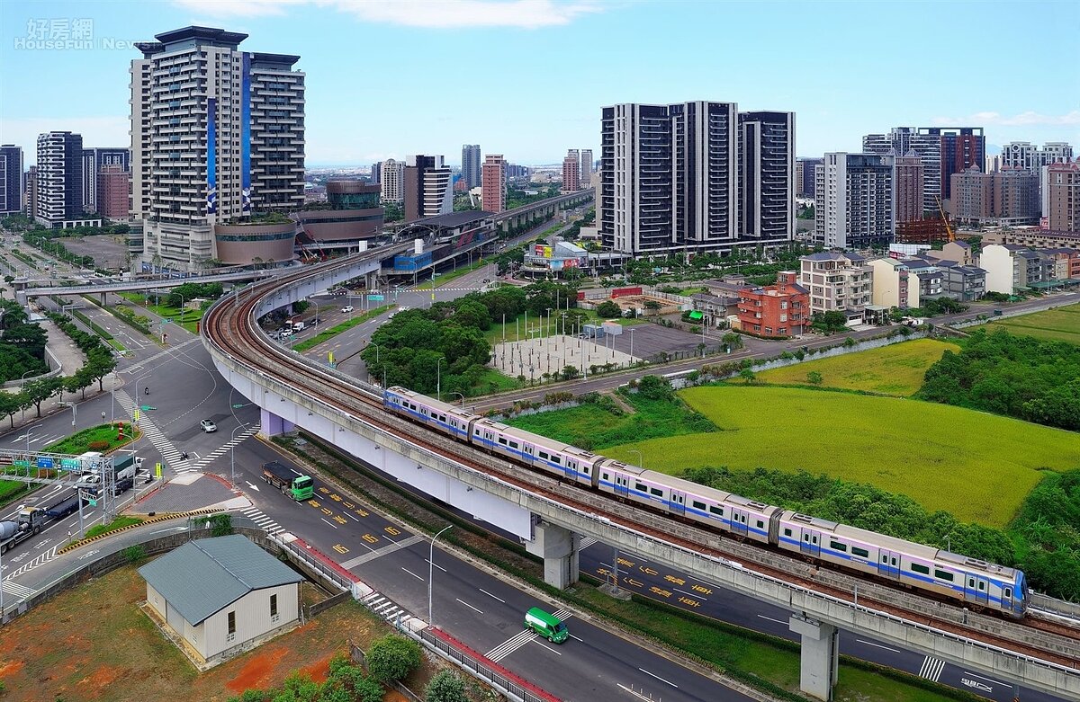 從高鐵到捷運，軌道經濟串起「桃園市」新生活，成為年輕人成家首選熱區。圖／永慶房產集團提供