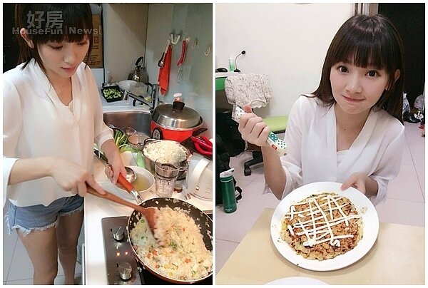 7-8.親自下廚研究新食譜也是優格姐姐最大興趣,她開玩笑表示好友們都是她最棒的試吃員。