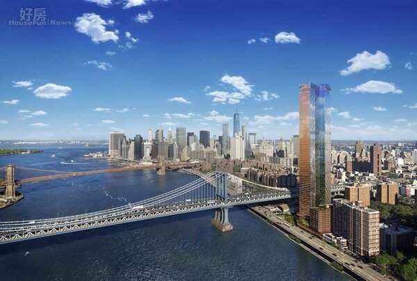 紐約「曼哈頓一號廣場」開價每坪均價217萬元。（仲量聯行提供）