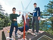 排雲山莊不拉線　將風水發電