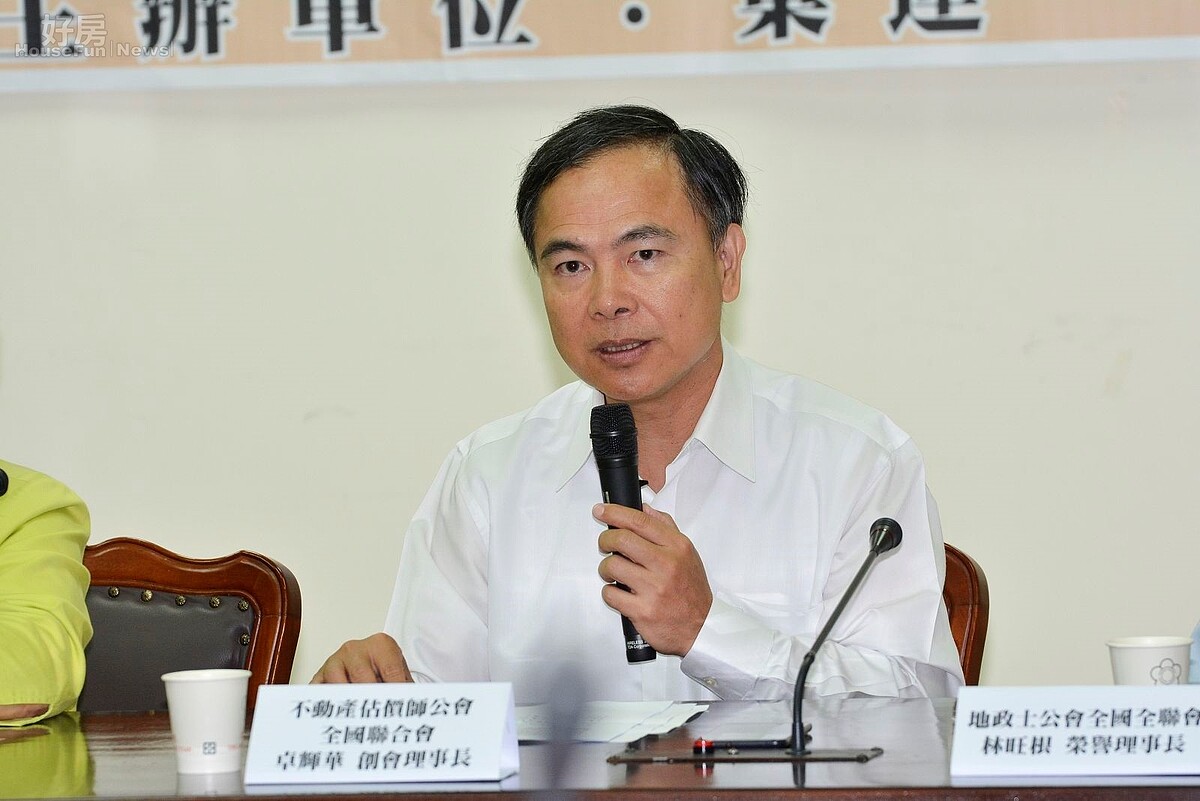 全聯會創會理事長卓輝華認同地價調漲。(好房網News記者 陳韋帆/攝影)