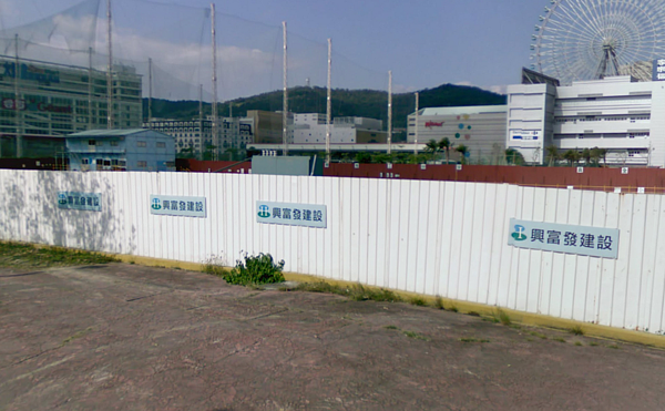 興富發工地示意圖。（翻攝自Google Map）