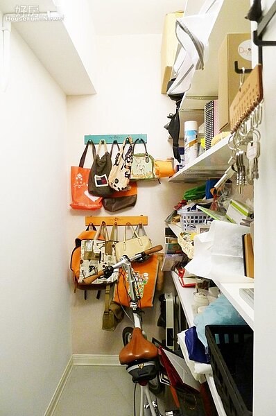 7.小坪數的房子也有儲藏室空間。