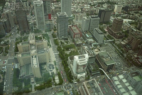 信義計畫區房市俯瞰示意圖。(好房網News記者賈蓉/攝影)