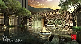 水筆指月 • Mangrove Pavilion

榮獲A' Design Award 義大利設計大獎  ( A' Design Award and Competition ) 建築設計優獎的「 Mangrove Pavilion」是設計師以紅樹林的特殊生態意象，激盪出全新空間理念 「Mangrove Resort」。