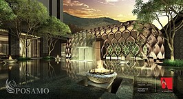 水筆指月 • Mangrove Pavilion

榮獲A' Design Award 義大利設計大獎  ( A' Design Award and Competition ) 建築設計優獎的「 Mangrove Pavilion」是設計師以紅樹林的特殊生態意象，激盪出全新空間理念 「Mangrove Resort」。