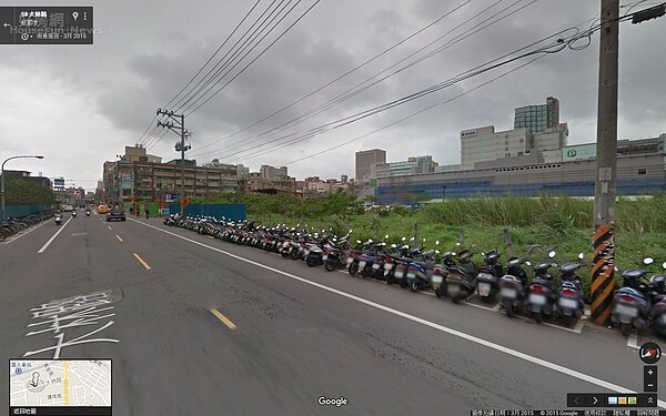 桃園後站街景(翻攝自Google Map)