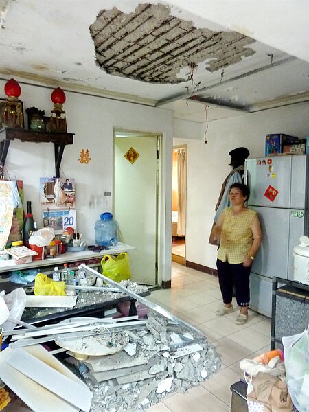 海砂屋的問題,讓消費者怕怕。 (聯合報系資料庫)