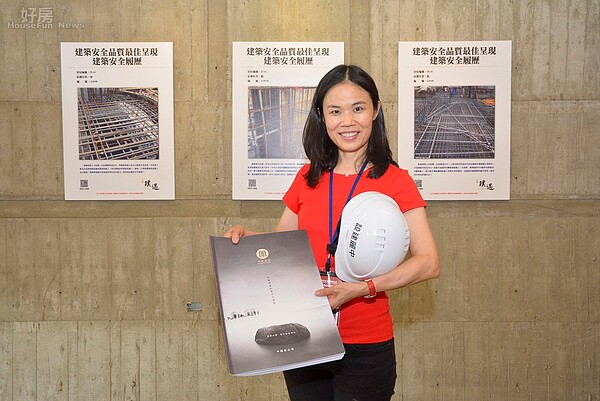 中麗璞遇董事長林秀梅認同台灣建築安全履歷協會理念,成為第一家接受輔導的建商。(好房網News記者 陳韋帆/攝影)
