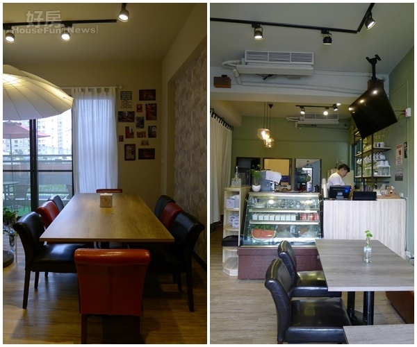 4．美式風格的吧台。

6．復古美式咖啡店，地方寬敞無壓力。
