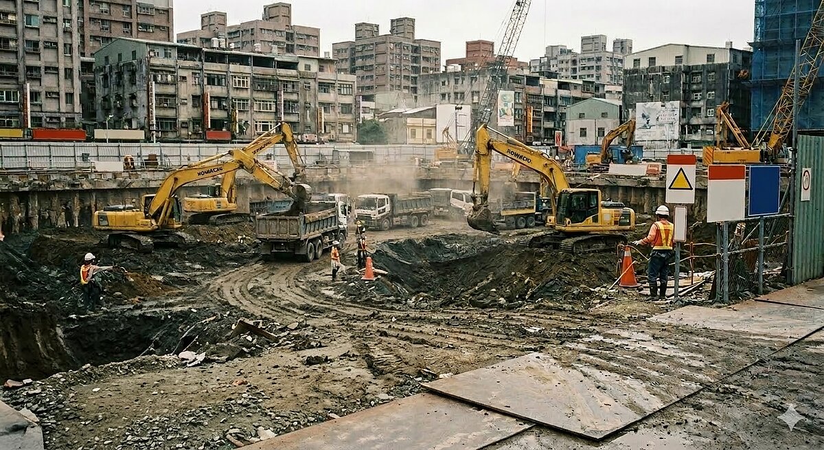 政府強化廢棄物清理流向形同為土方建立一套「數位履歷」。圖／AI生成