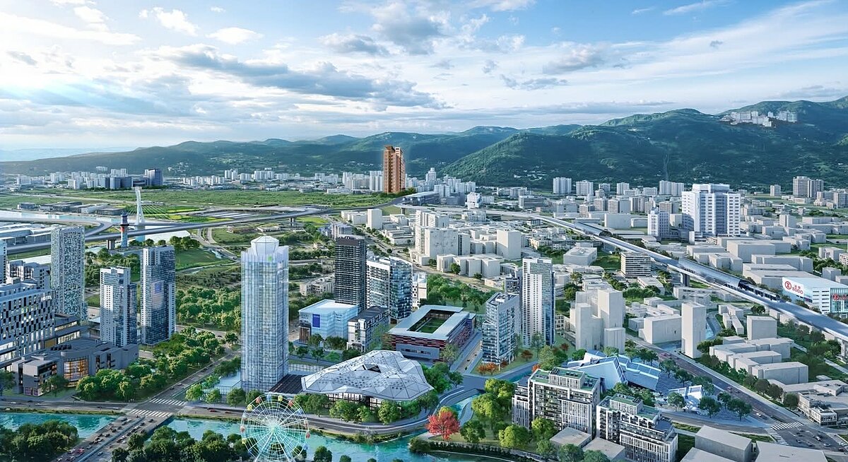 北士科是台北最後一塊大面積開發的科技產業用地。圖／鄉林不動產研究室提供