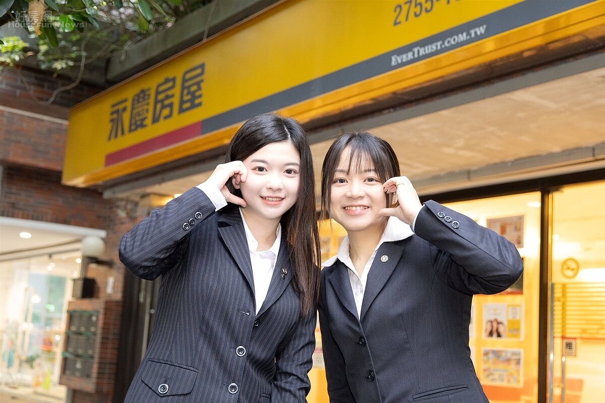 永慶房屋業務新人「6萬X12個月」沒有名額限制，也不須相關學經歷，歡迎各行各業人才。圖／永慶房產集團提供