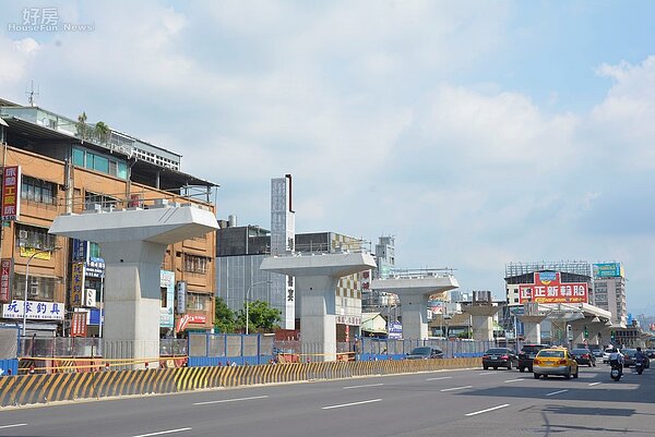 新莊、頭前房市因機場捷運而熱絡起來。（好房網News記者 陳韋帆／攝影）