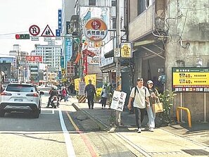 中壢延平路人行道拓寬 8月完工