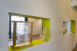 展演空間中不時會舉辦建築展覽。