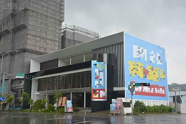 五股洲子洋重劃區接待中心頂讓。(好房網News記者陳韋帆攝影)