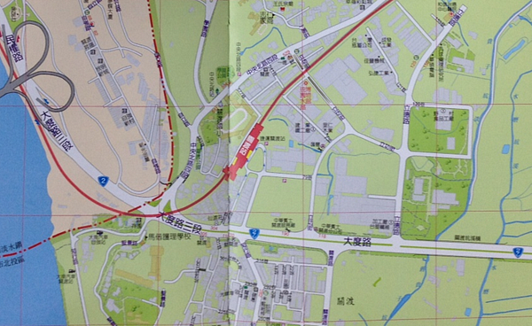 淡北道路規劃。（翻攝自潘懷宗官方網站）