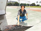 美崙田徑場髒亂　無法運動