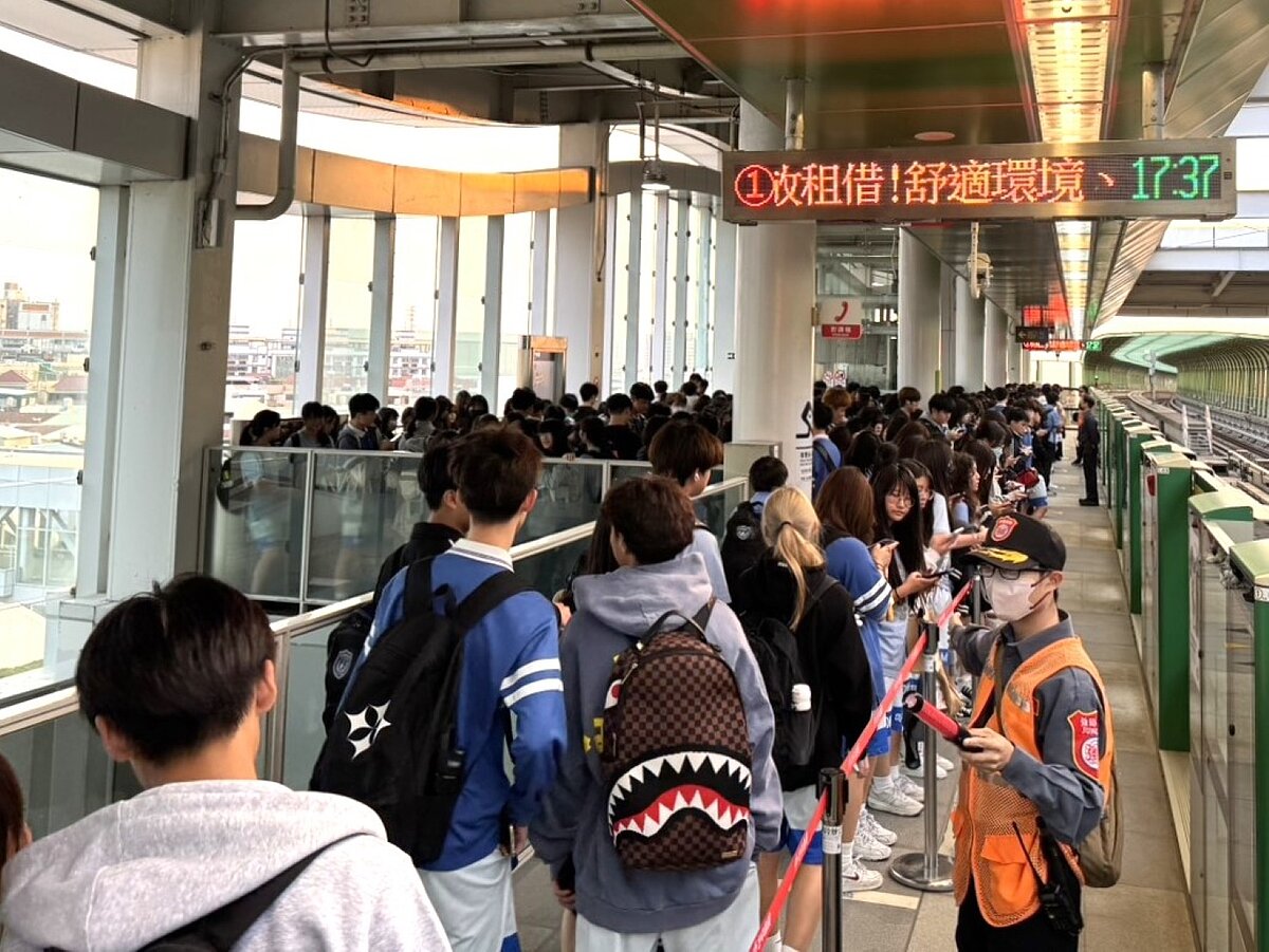 台中捷運自4月1日起將加密平日下午北上班距。圖／中捷公司提供