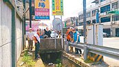 垃圾溝下雨就淹　居民盼建人行道