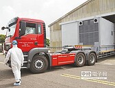 核三廠演習　出動柴油發電車