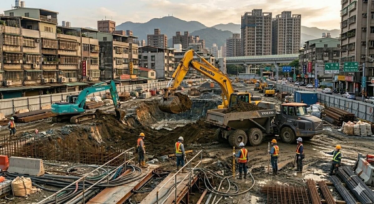 土方示意圖。圖/AI生成