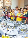 500個飛機模型　古月館展出