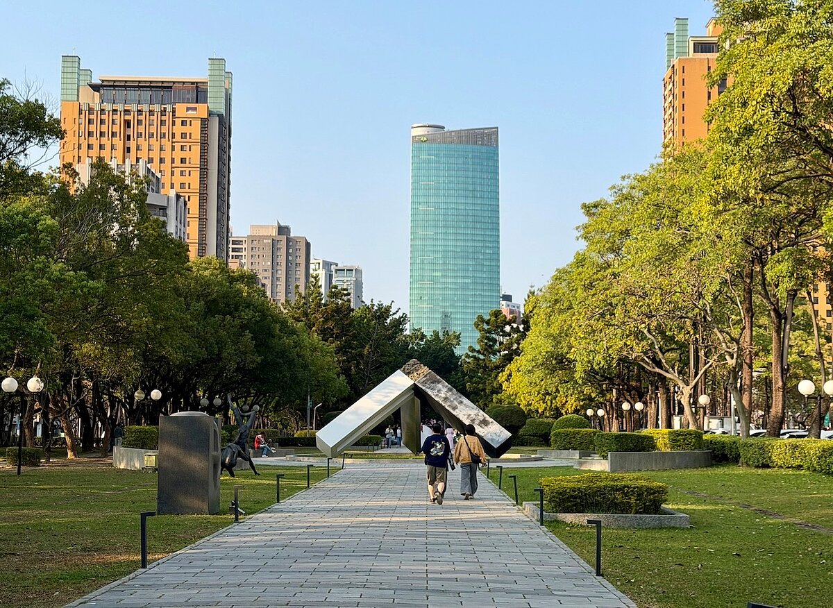 公園、住宅。好房網News記者蔡佩蓉攝影