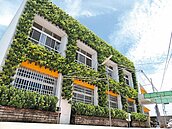 1200盆栽降溫　草屯綠牆美又涼