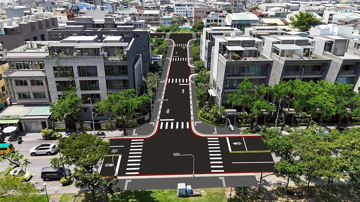 北屯區后庄路789巷打通開工,便利在地民眾通行改善交通瓶頸。圖/台中市政府提供