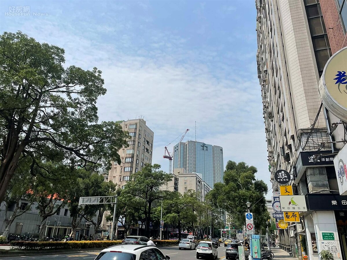 台北市大安區街景，房市示意圖。圖／好房網News記者李彥穎