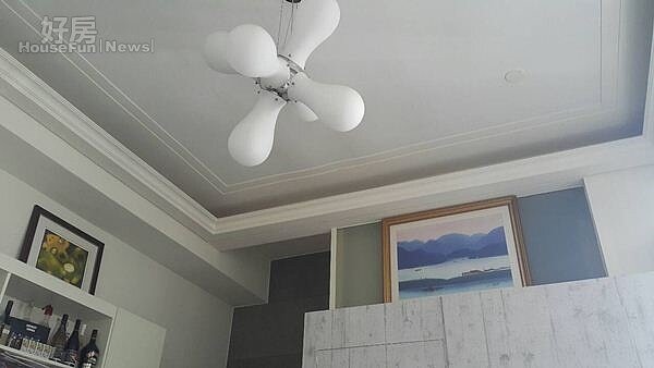 6.室內用淺色系,搭配造型燈飾,感覺更舒適。