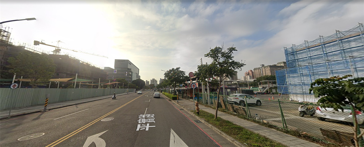 台南房市走勢，東區平實重劃區在指標案「國城實」創下每坪68.47萬元的成交紀錄。圖／截自Google Map