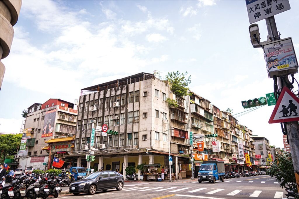 「斯文里二期」基地現況相對老舊。圖／台北市都市更新處