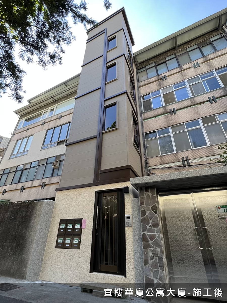 北市推優先查報拆除機制，協助社區排除障礙加速老舊公寓增設電梯。圖／北市都市更新處提供