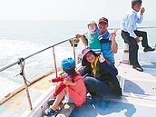 海上看金門　「想不到這麼漂亮」