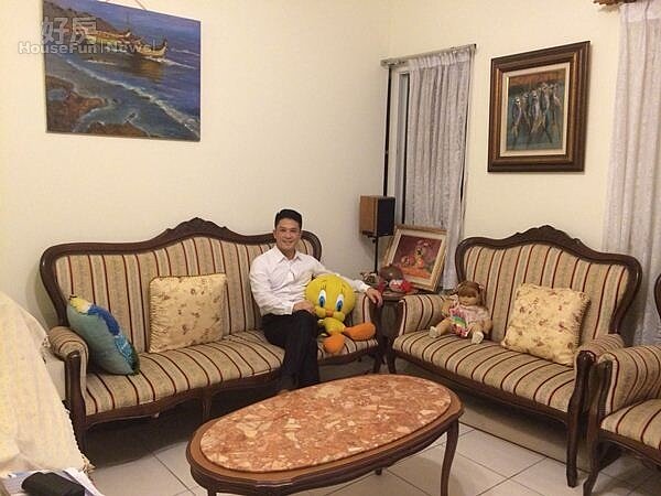 
3.室內的裝潢都是以母親為考量。