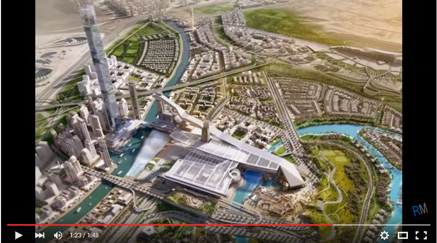 杜拜打算建造世界第一高的住宅。（翻攝自Youtube）