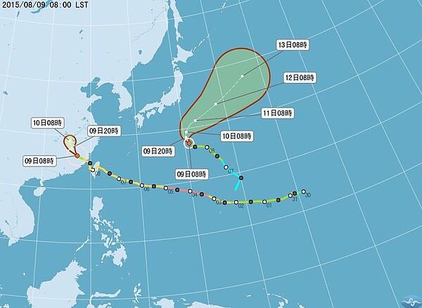 蘇迪勒颱風警報解除。(氣象局)