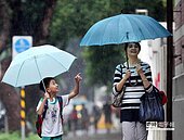 今起午後雷陣雨　北部36度防曬