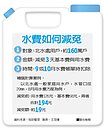 北水水費減免3天　平均每戶少19元