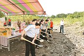 二水公墓整地動土　公所有意遷建
